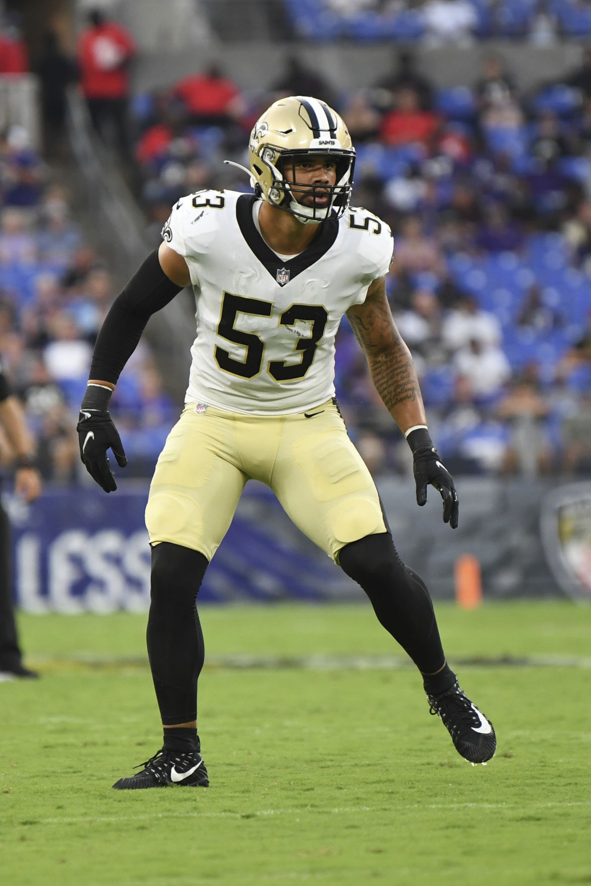 Saints Ravens Football